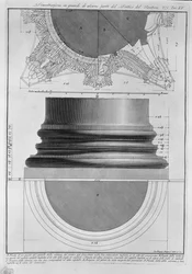 Large Demonstration of Some Parts of the Portico of the Pantheon